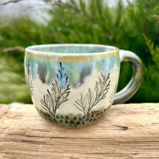 Kafijas krūzīte Ziemas Mežs