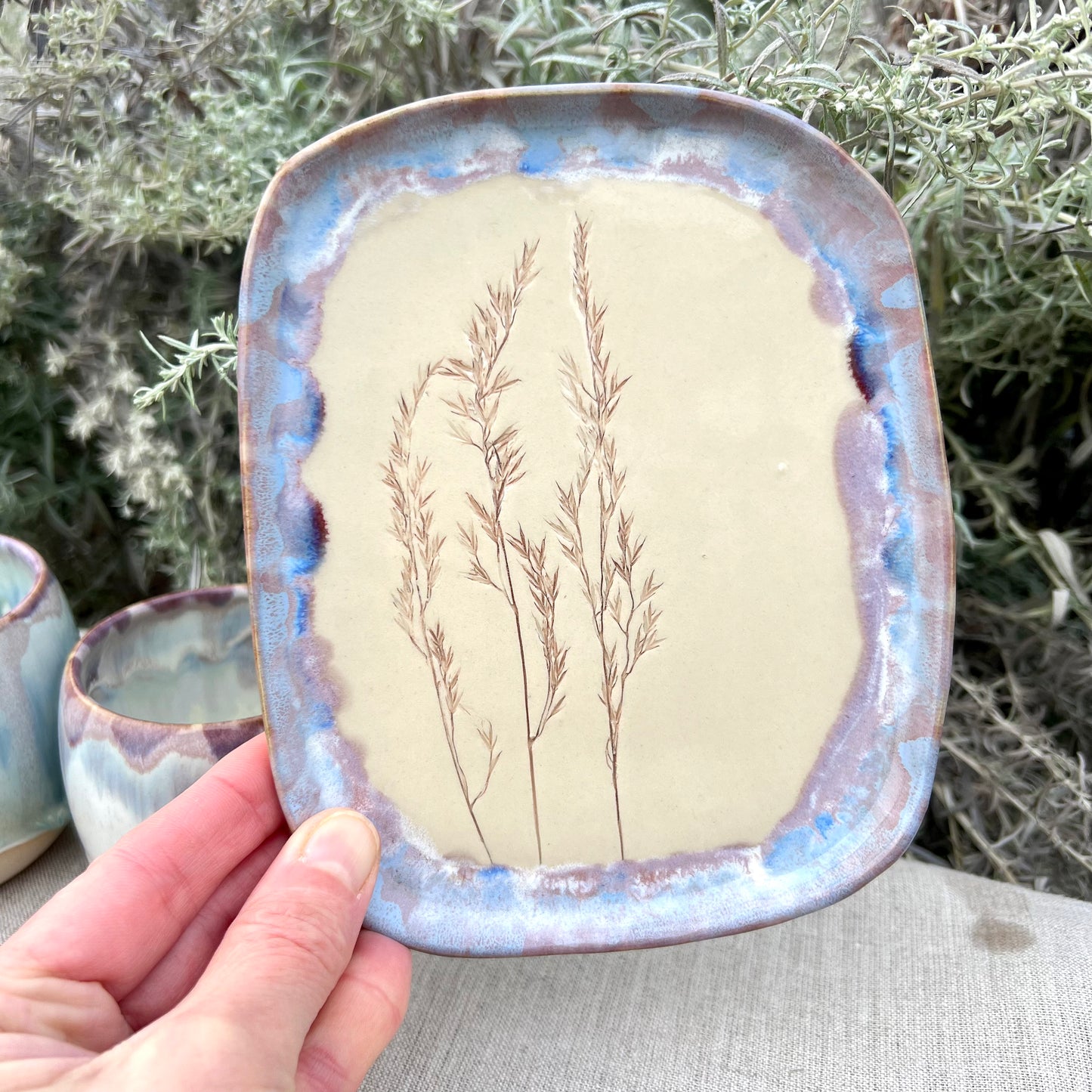 Glāzīte ar Smilgu apakštasīti