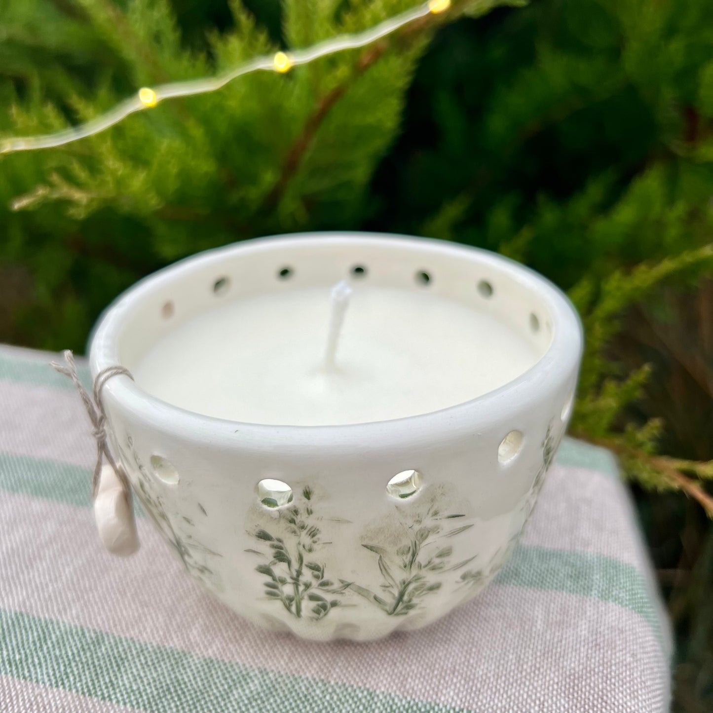 Candle Winter Wormwood