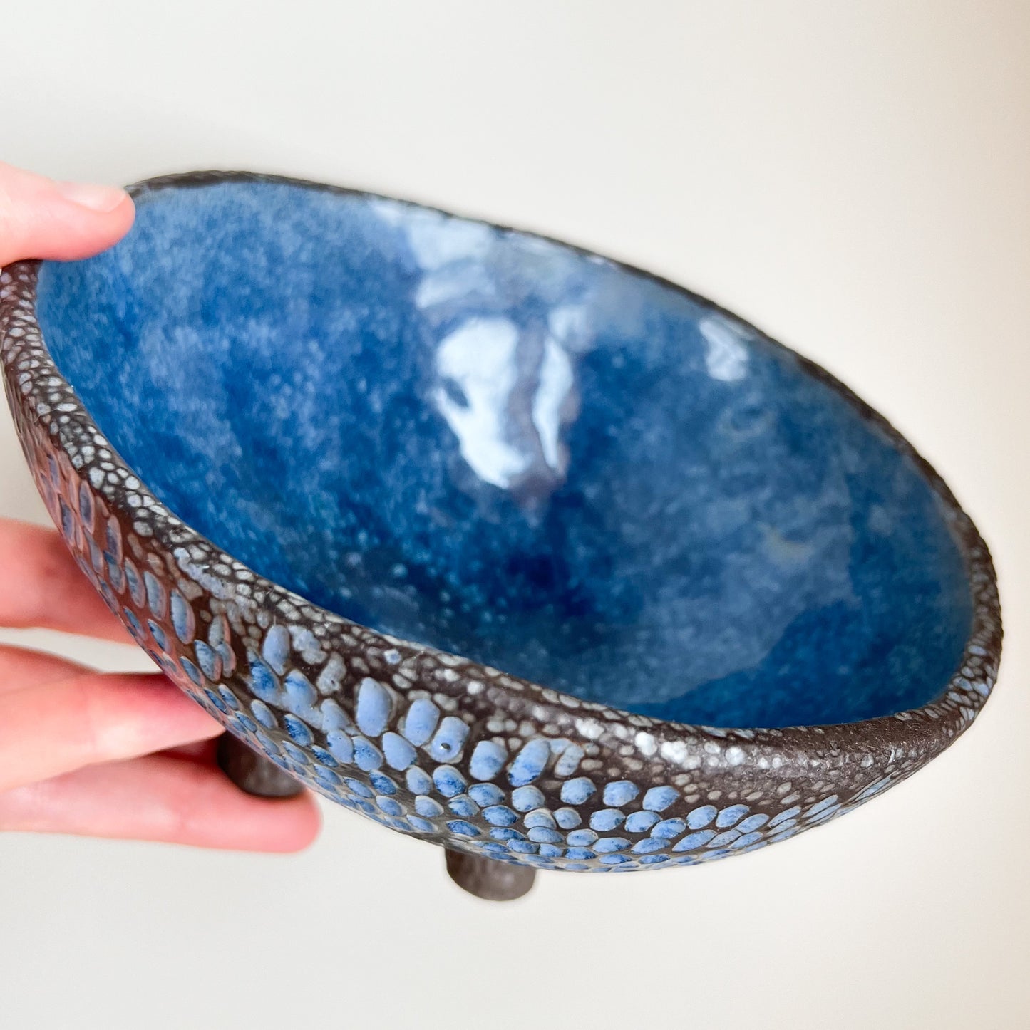 Bowl Blue Egg