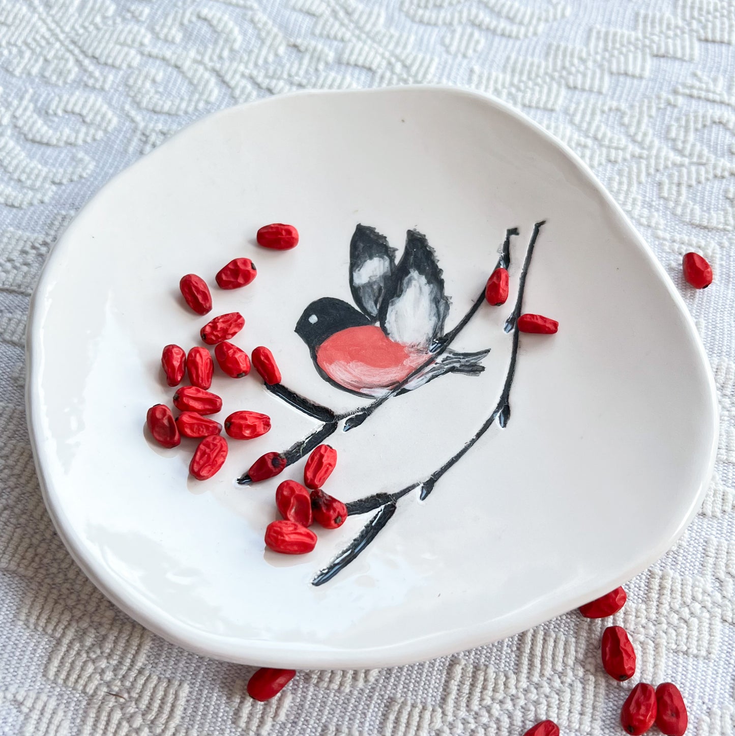 Plate Bullfinch S