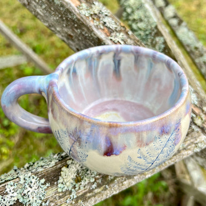 Liela krūze ar Zilām papardēm