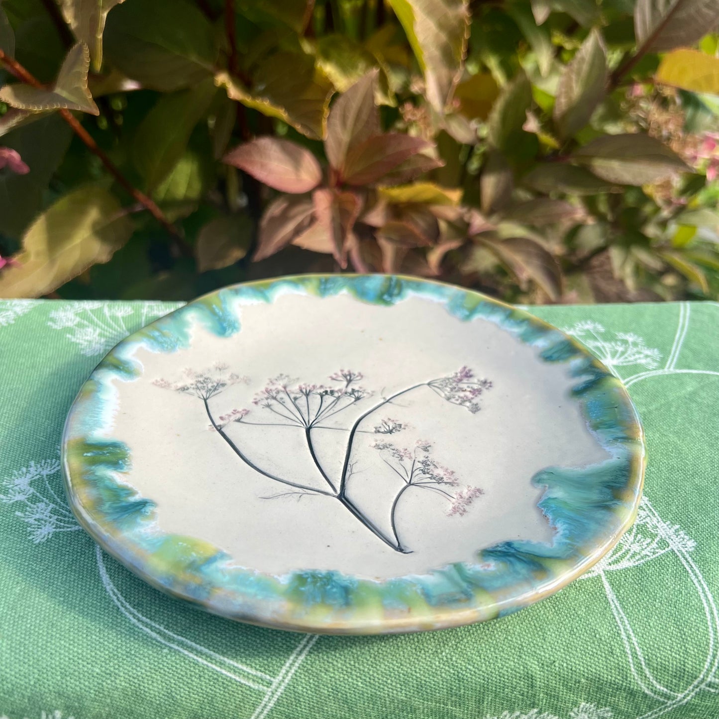 Dessert Plate Dog Bark