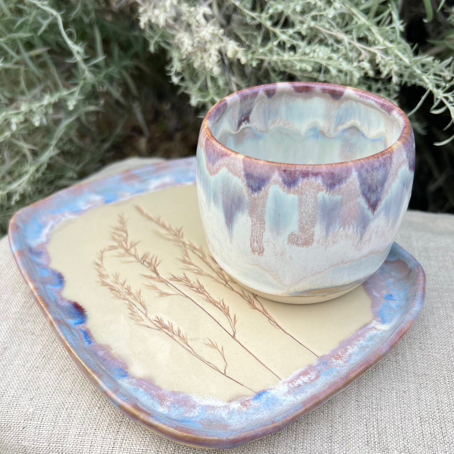 Glāzīte ar Smilgu apakštasīti