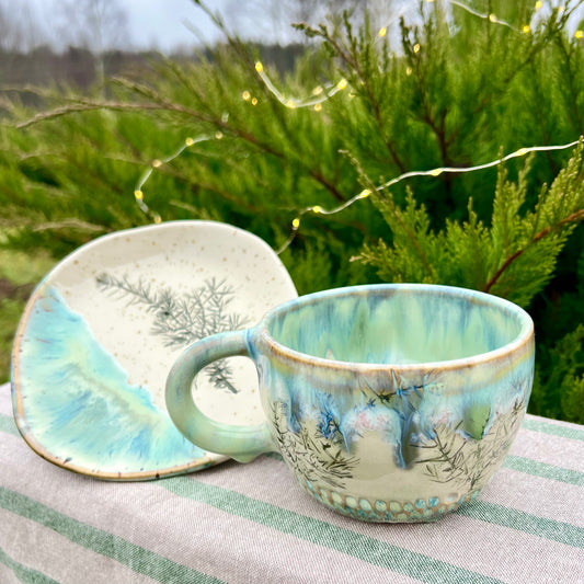 Liela krūze ar apakštasīti Paeglis