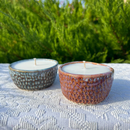 Ceramic candle 