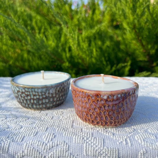 Ceramic candle 