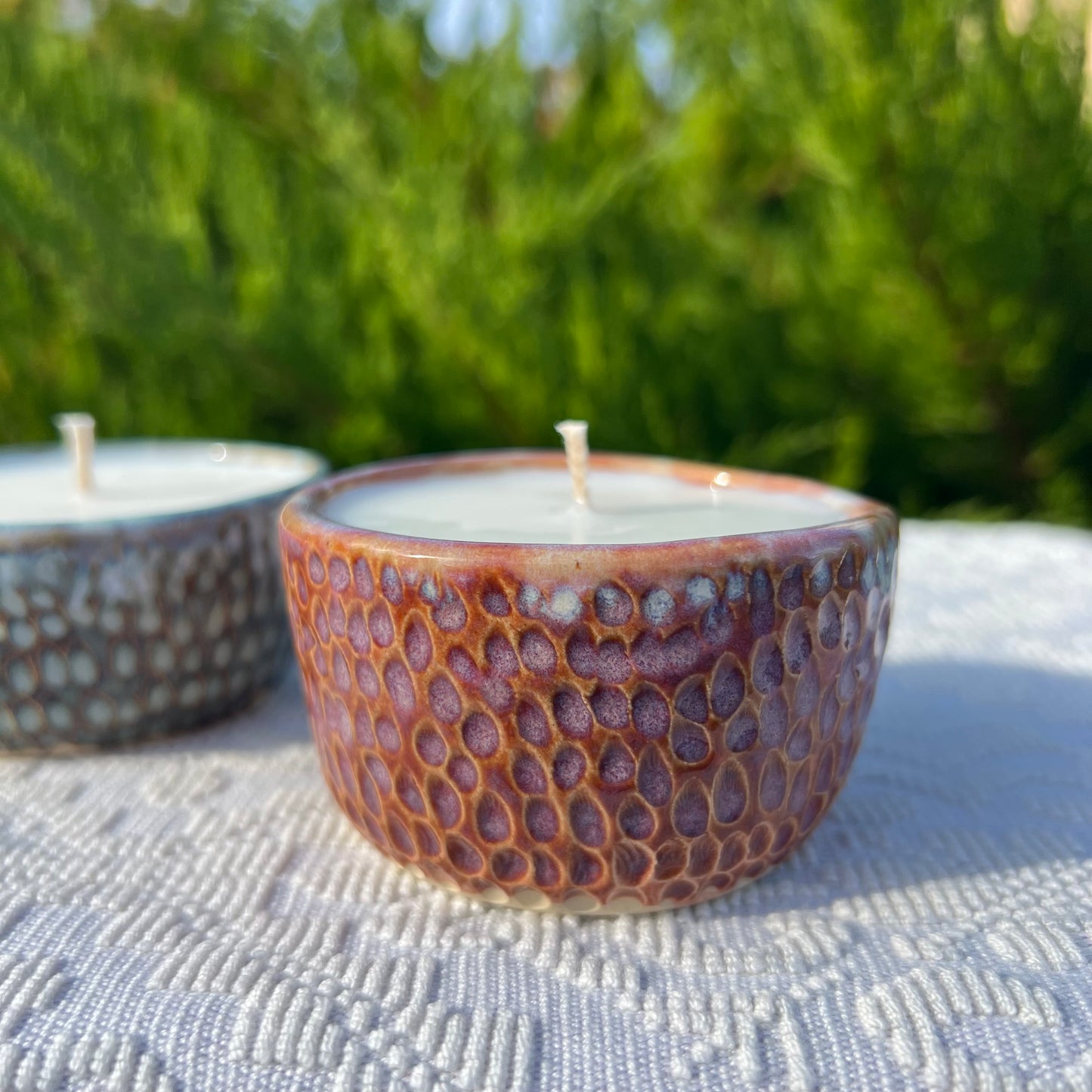 Ceramic candle 