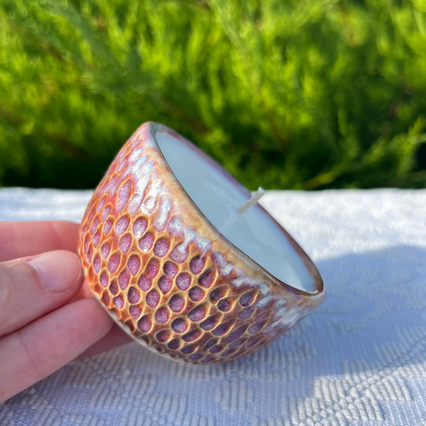 Ceramic candle 