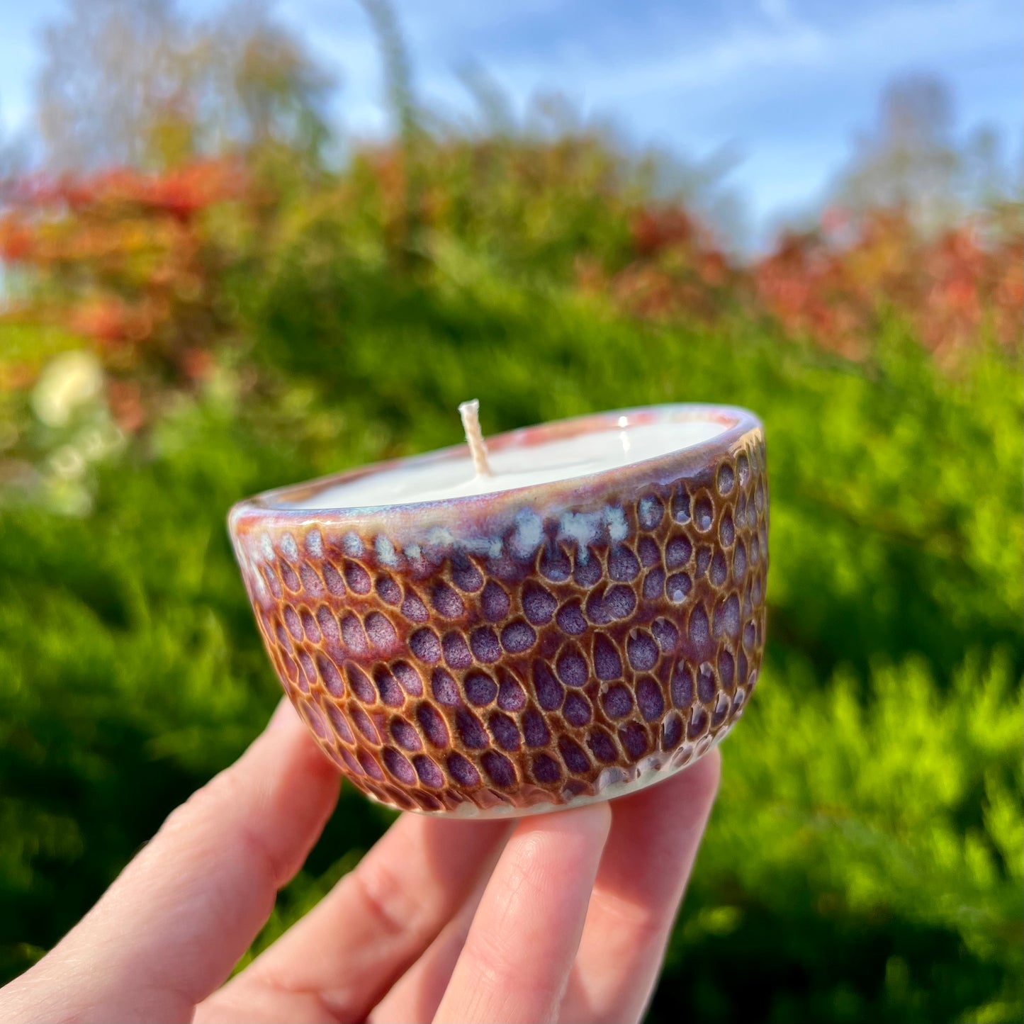 Ceramic candle 