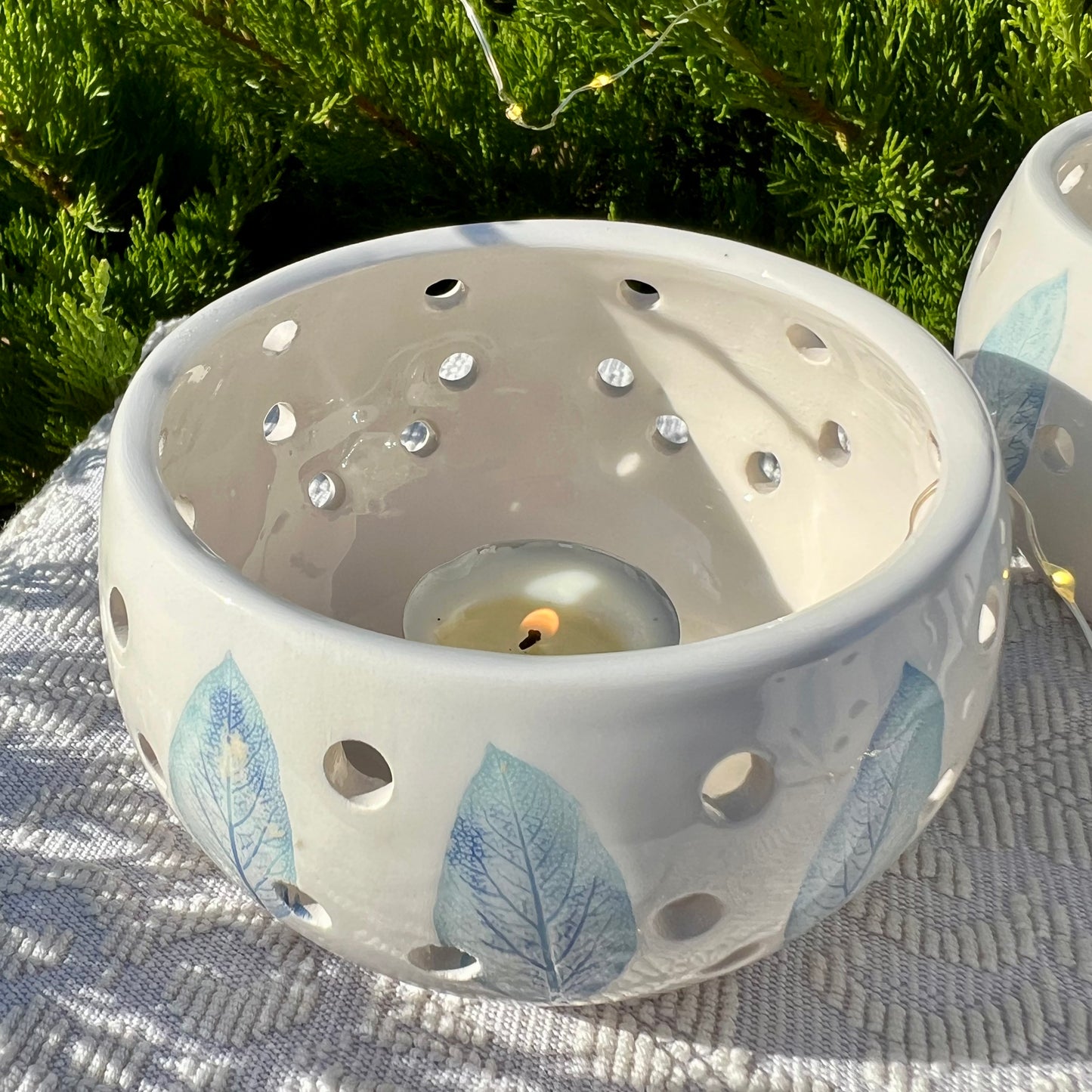 White Lantern / Candlestick