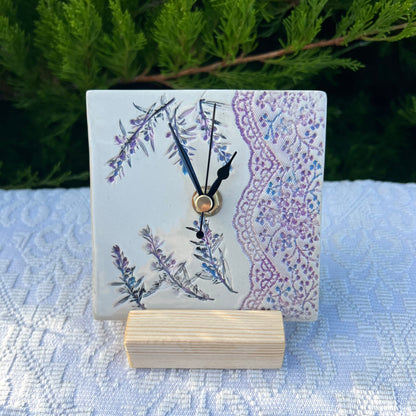 Table / Wall Clock Meadow