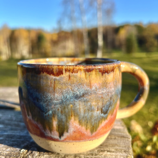 Mug Fall Leaves