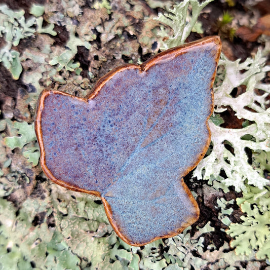 Ceramic Leaf Brooch 4