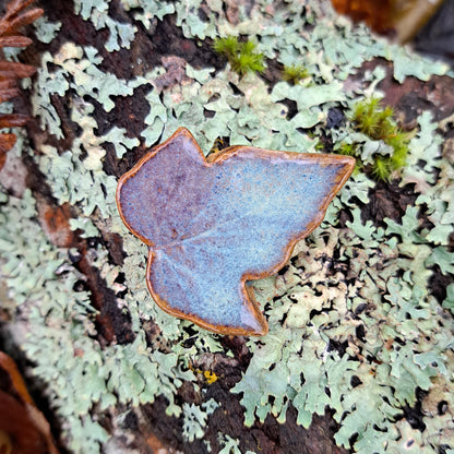 Ceramic Leaf Brooch 4