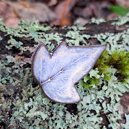 Ceramic Leaf Brooch 12