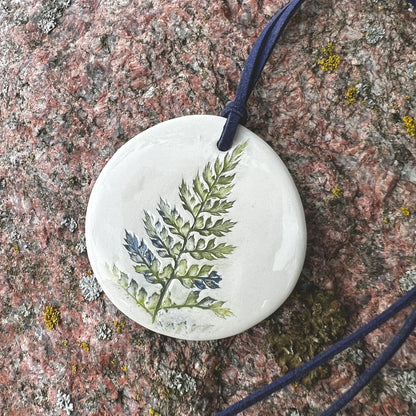 Ceramic Pendant Magic Fern