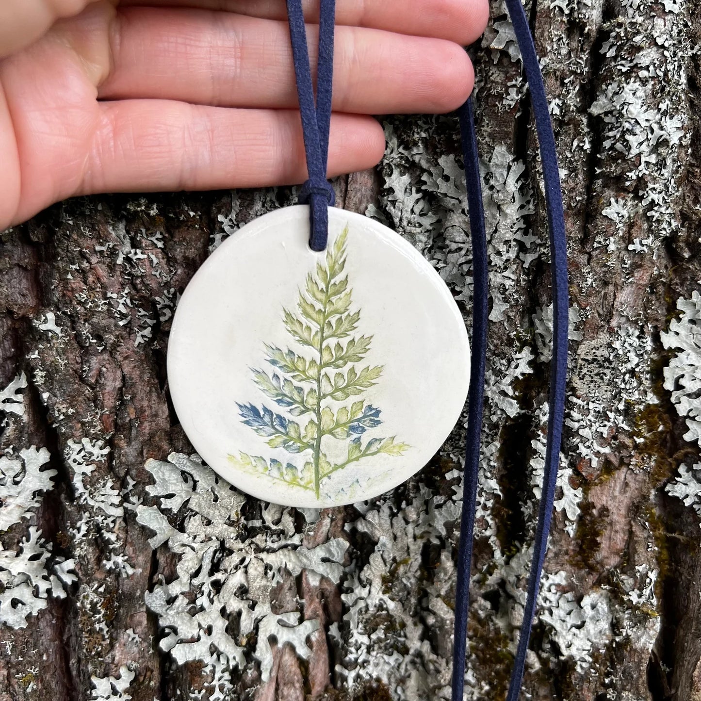 Ceramic Pendant Magic Fern