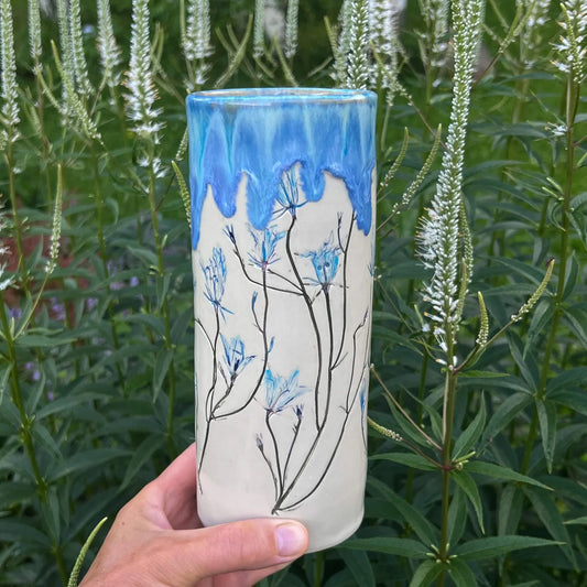 Vāze Zilie Zvaniņi