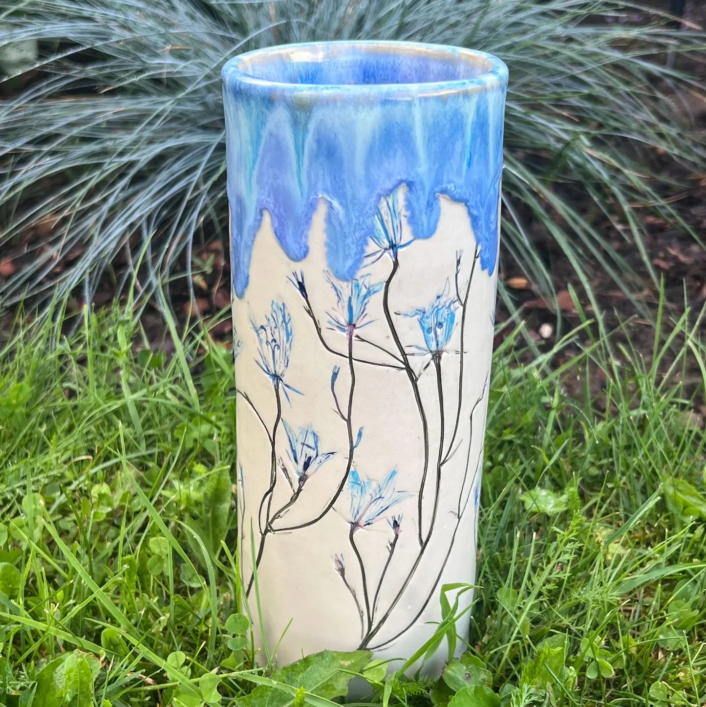 Vāze Zilie Zvaniņi