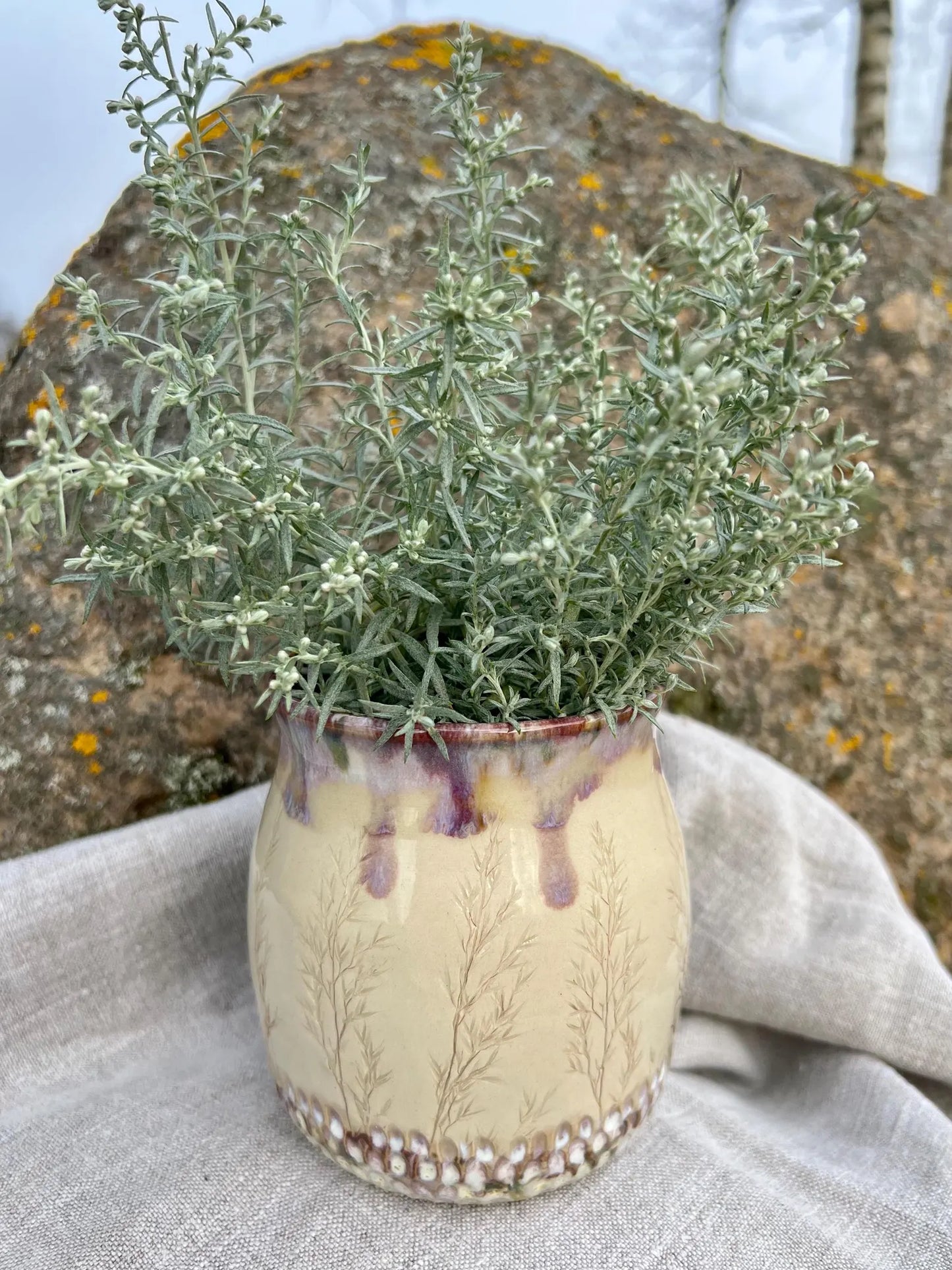 Vāze Gaišās Smilgas