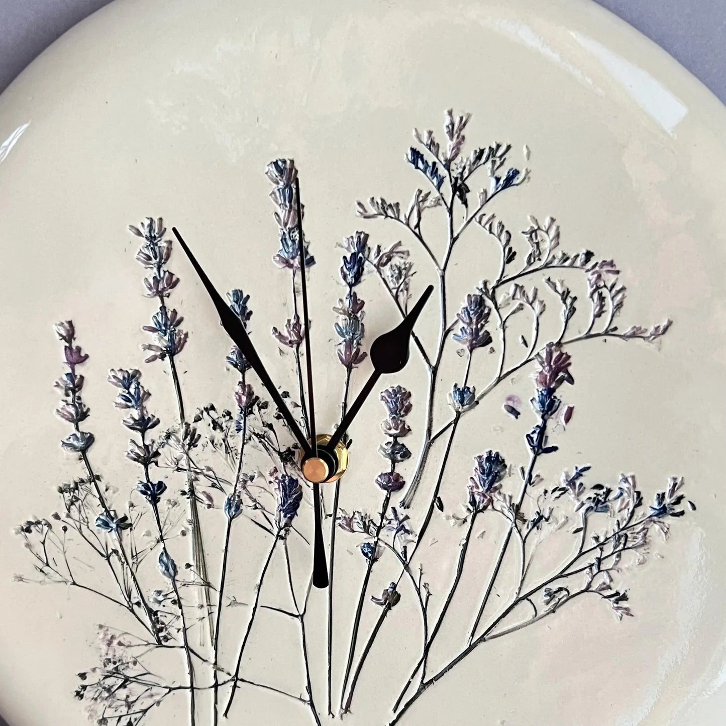 Sienas pulkstenis Lavanda