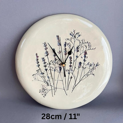 Sienas pulkstenis Lavanda