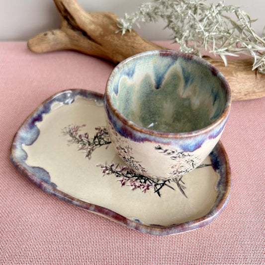 Maza glāzīte ar apakštasīti