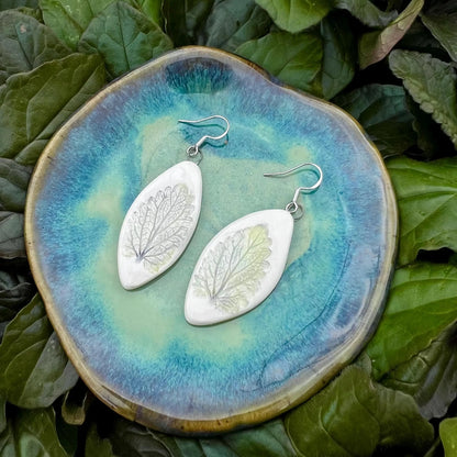 Earrings  Leaves