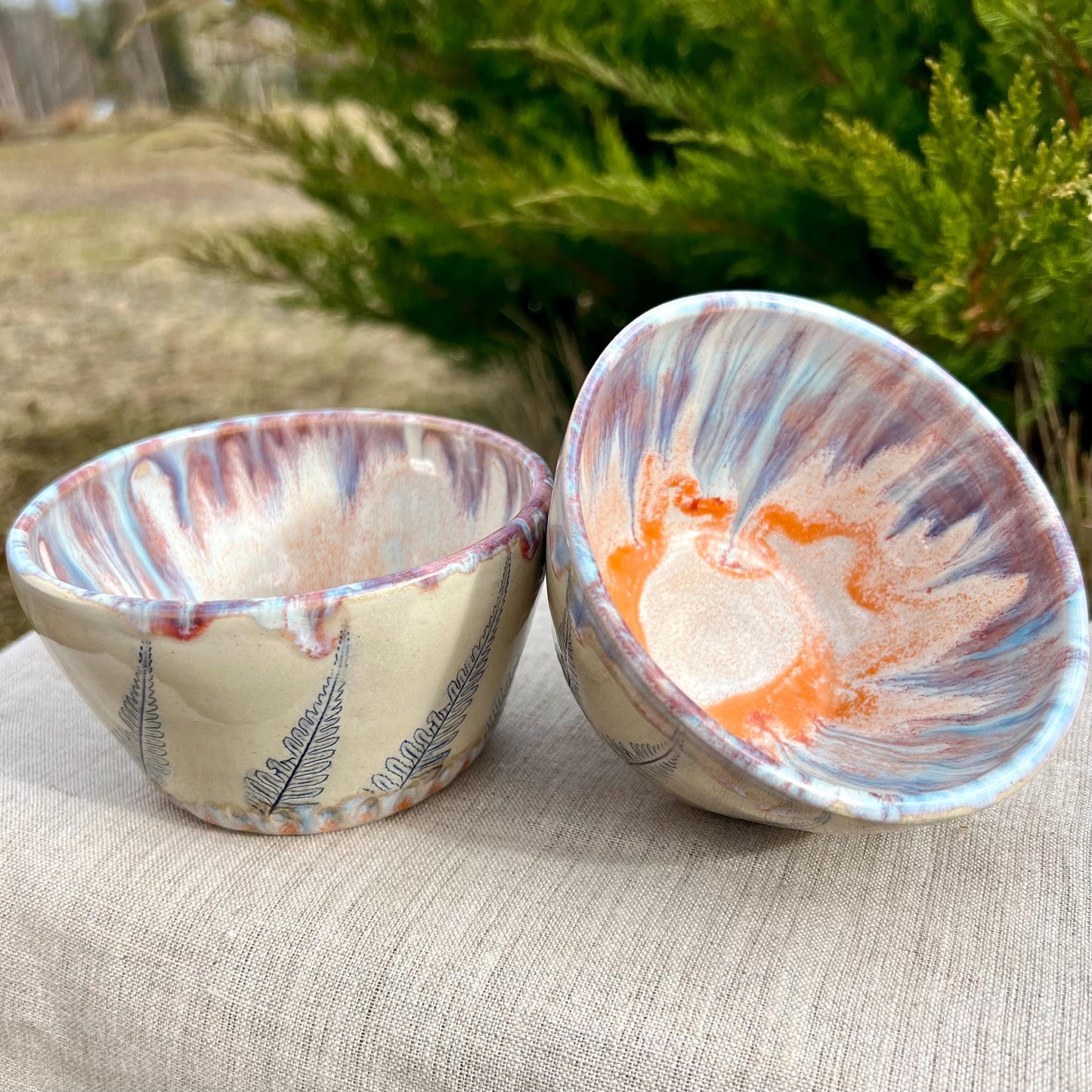 Uzkodu bļodiņu komplekts Krāsiņas